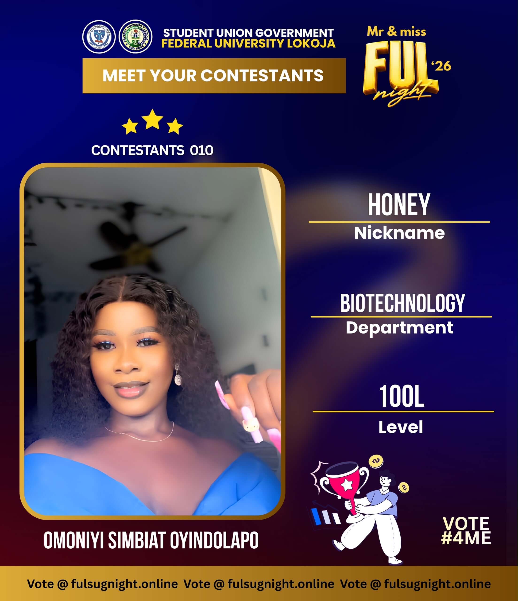 OMONIYI SIMBIAT OYINDOLAPO